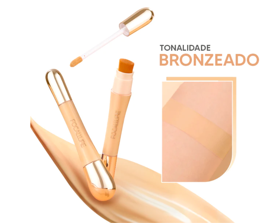 Corretor Focallure 4 em 1 - Antimanchas e Rejuvenescedor