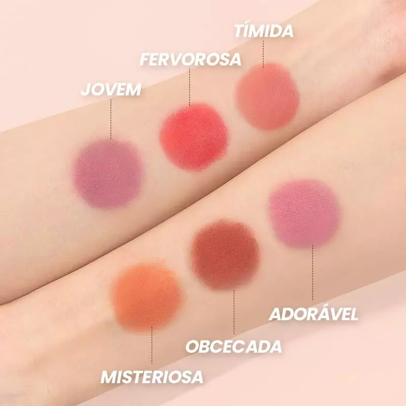 Bastão 3 em 1 O.TWO.O - Batom, Blush e Sombra
