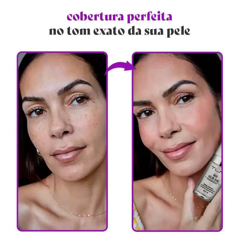 Fusion TLM – Adaptação Inteligente ao tom de pele.