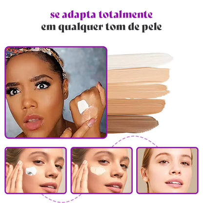 Fusion TLM – Adaptação Inteligente ao tom de pele.